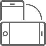 turn mobile device to landscape orientation
