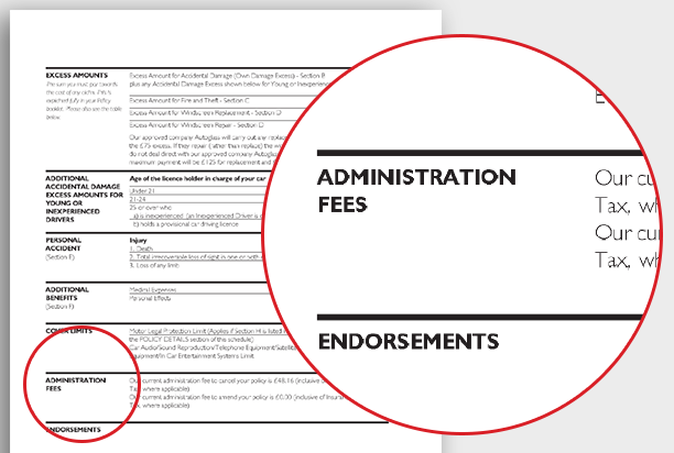 Admin Fees